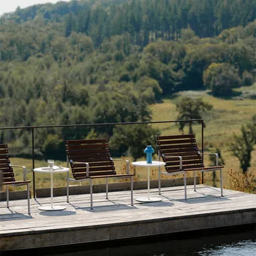 Traverse Lounge karmstol - Oiled ash - HAY