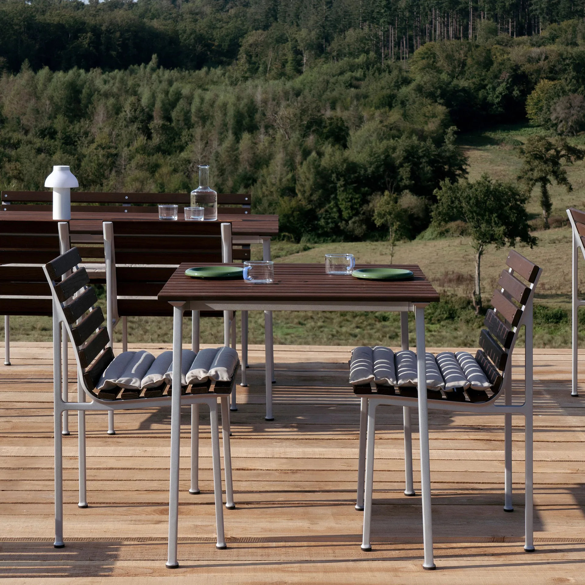 Traverse Quilted Chair siddehynde , Beige sand HAY