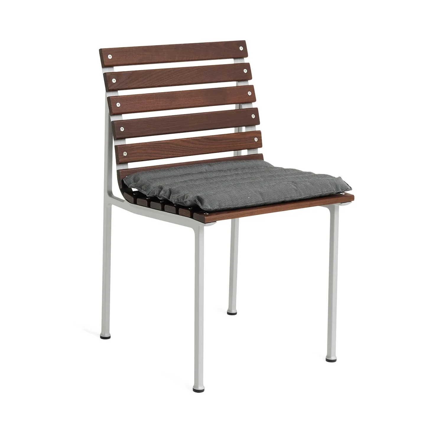 Traverse Quilted Chair siddehynde , Black pepper HAY