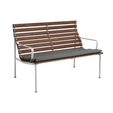 Traverse Quilted Lounge Bench bænkedyne - Black pepper - HAY