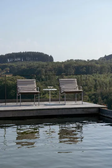 Traverse Quilted Lounge Chair/Armchair ryg- og siddehynde - Beige sand - HAY