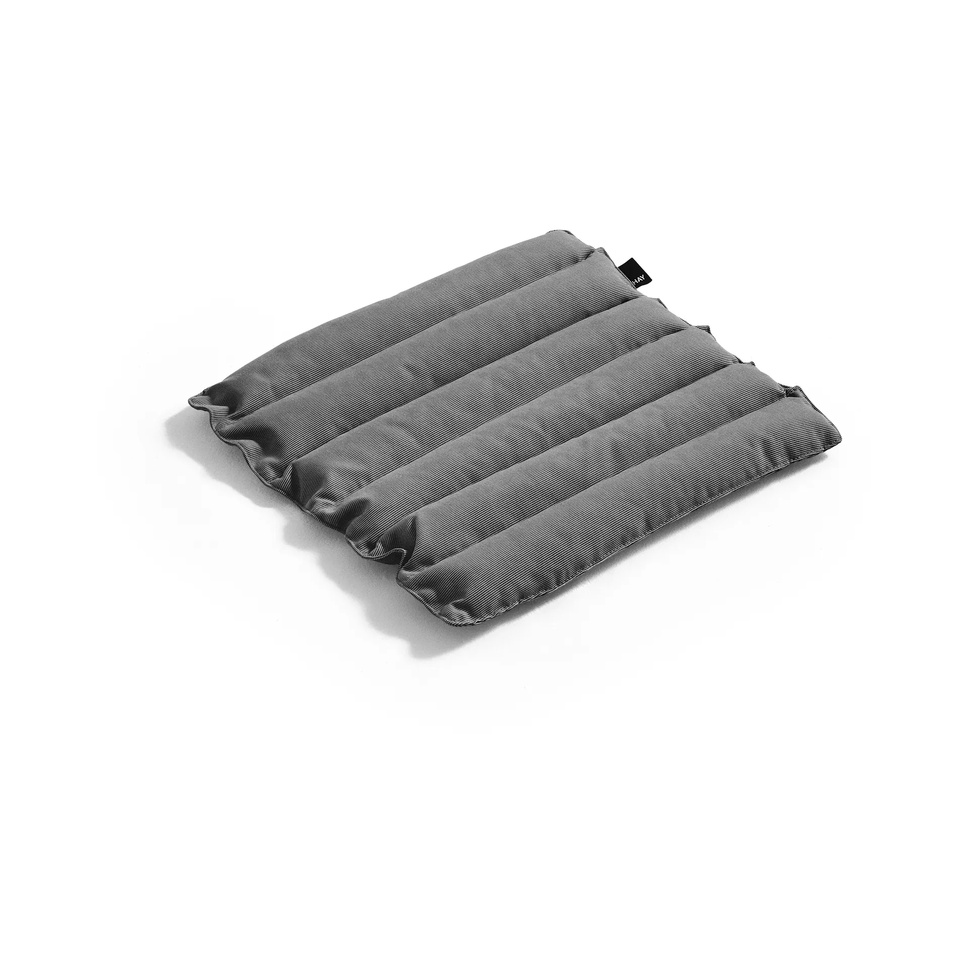 Traverse Quilted Stool siddehynde , Black pepper HAY