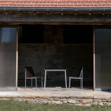 Traverse spisebord - Oiled ash, 75 cm - HAY