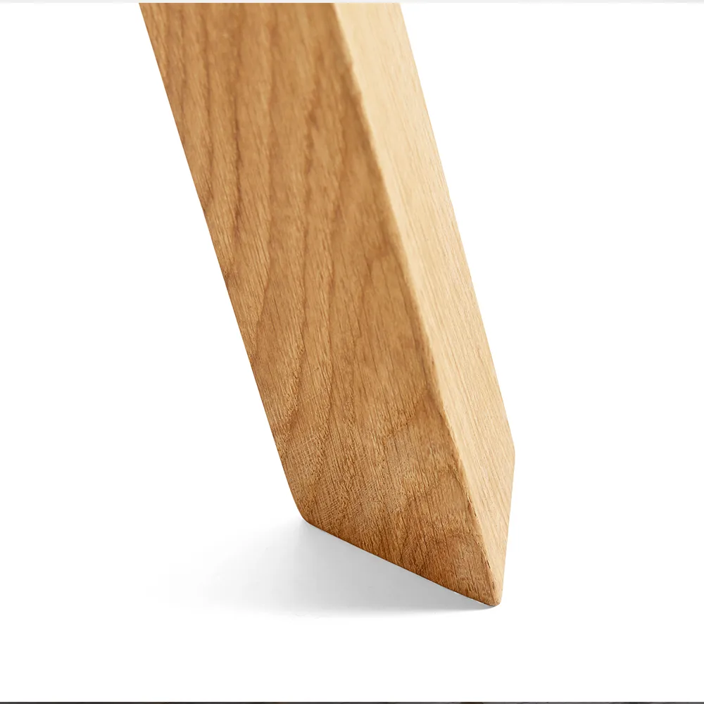 Triangle Leg bænk, water-based lacquered oak, 200 cm HAY