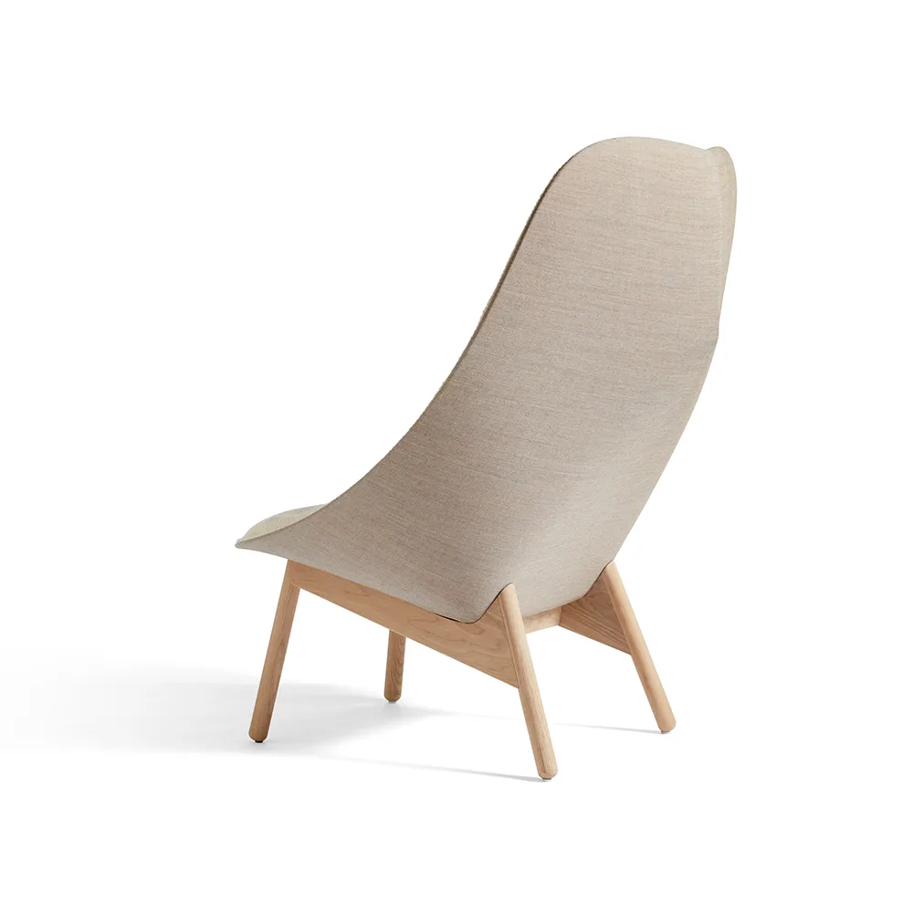 Uchiwa Quilt loungestol, Cream A5-eg-Canvas 244 HAY