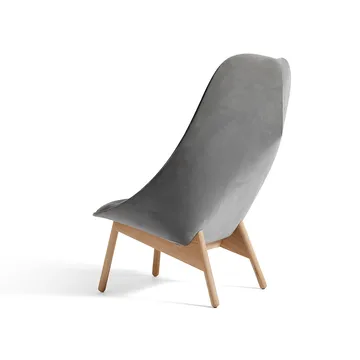 Uchiwa Quilt loungestol - Magnesium-eg-bagside lola warm grey - HAY