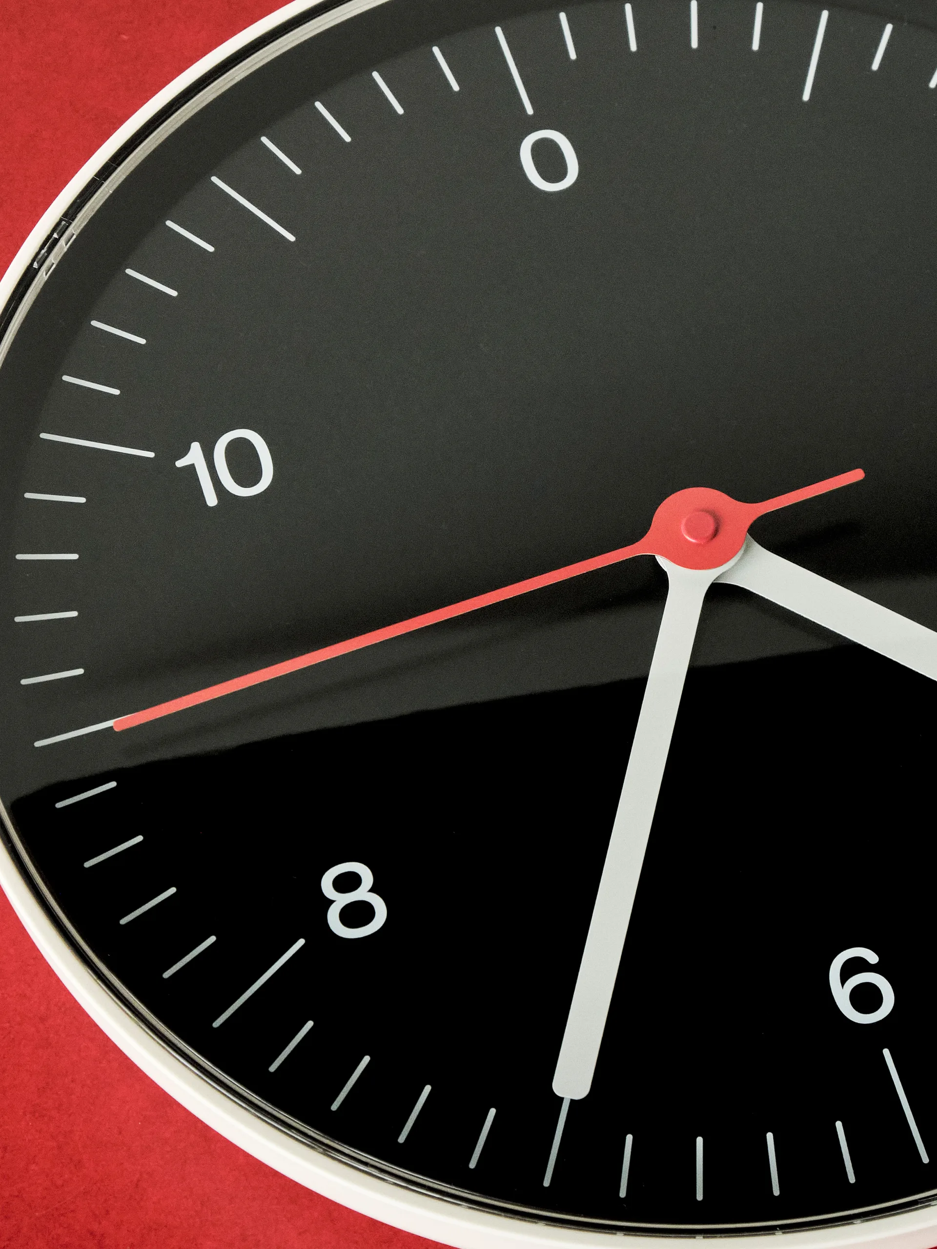 Wall Clock vægur Ø26,5 cm, Black HAY