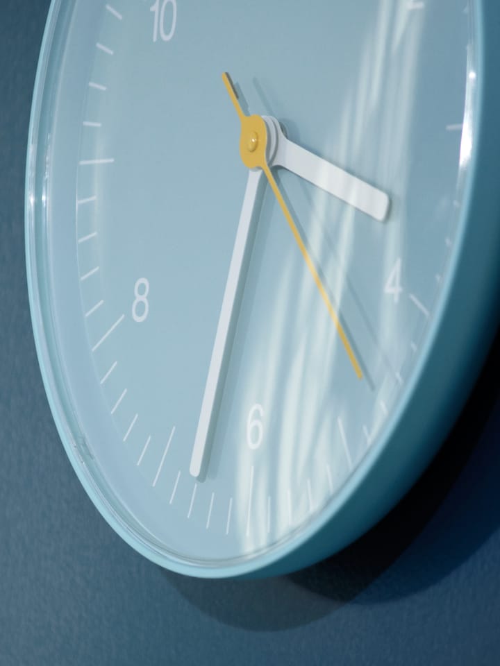 Wall Clock vægur Ø26,5 cm, Blue HAY