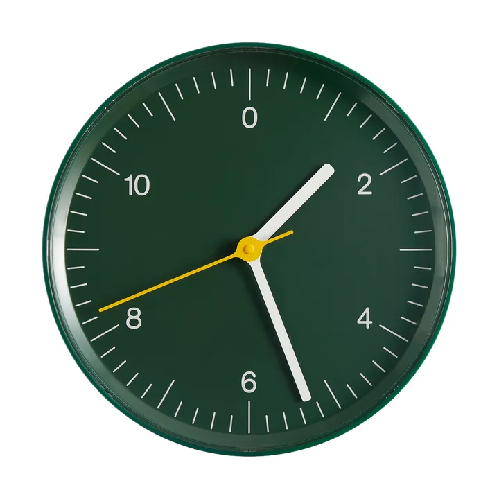 Wall Clock vægur Ø26,5 cm - Green - HAY