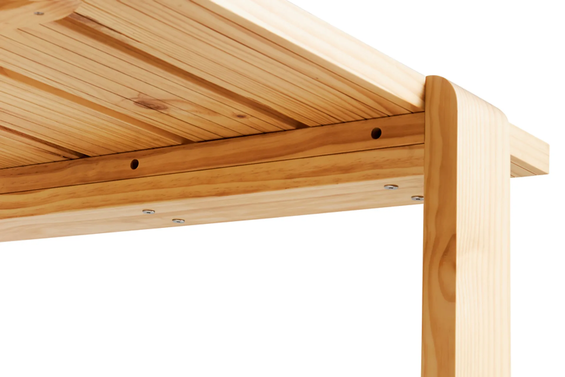 Weekday bord 230x83 cm lakeret fyrretræ,  HAY