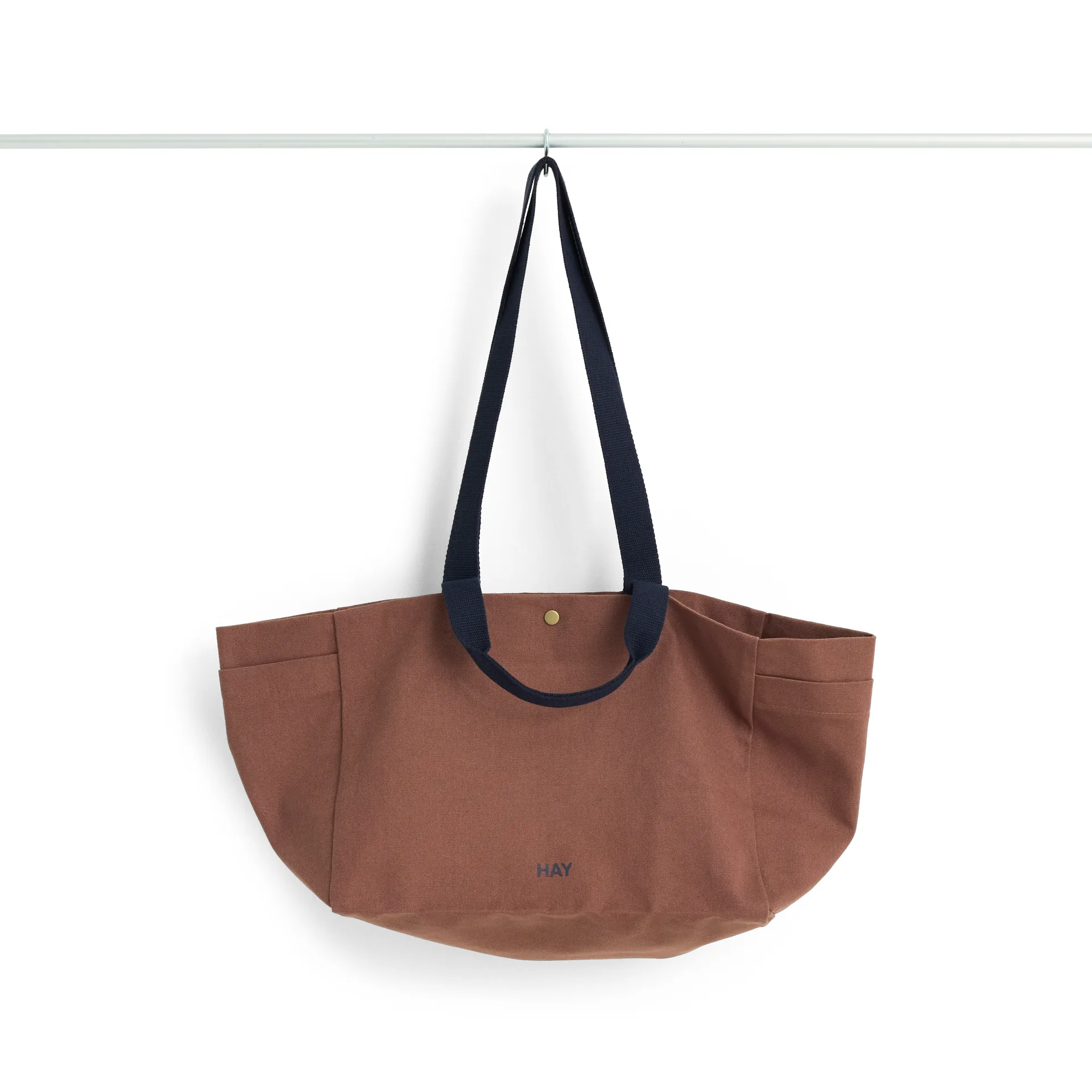 Weekend Bag No 2 taske S 26x56 cm, Milk chocolate HAY