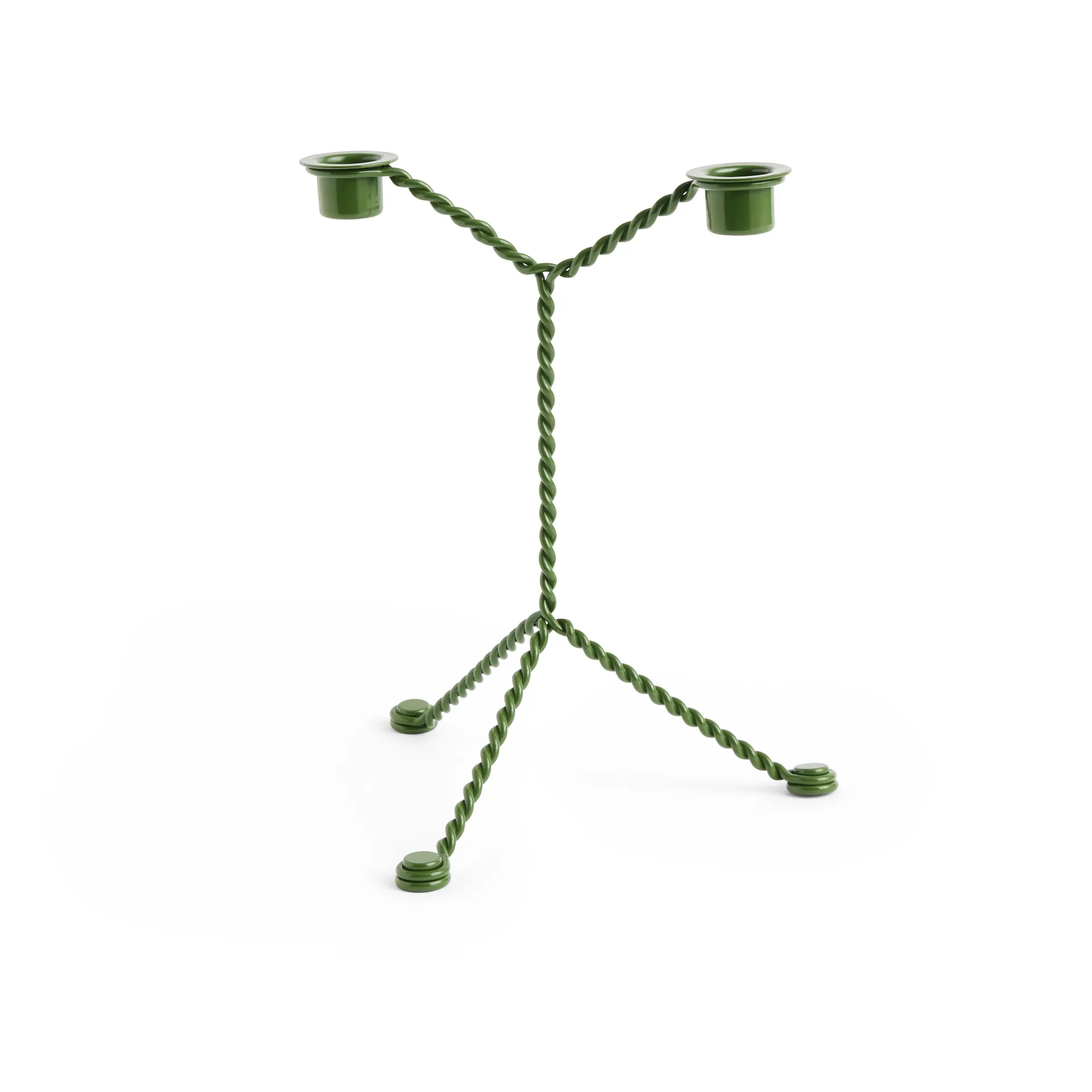 Wire lysestage, Green HAY