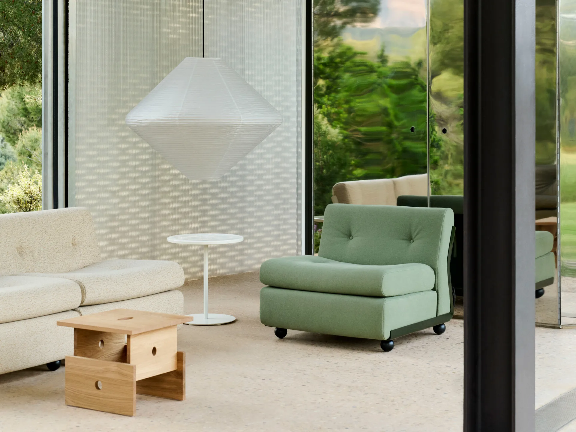 Wood Box sofabord, Oliet eg HAY