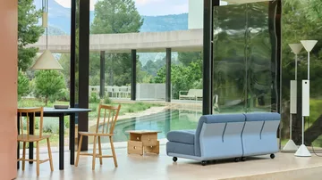 Wood Box sofabord - Oliet eg - HAY