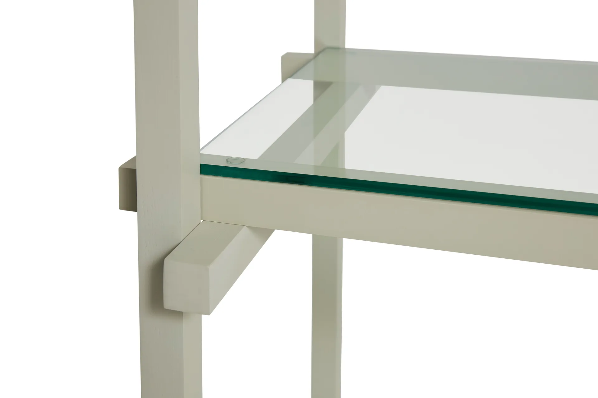 Woody Column hylde, Beech-clear glass, low HAY