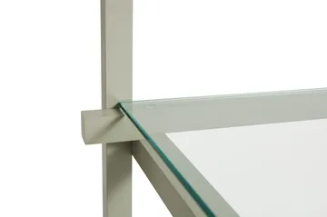 Woody Column hylde - Beech-clear glass, low - HAY