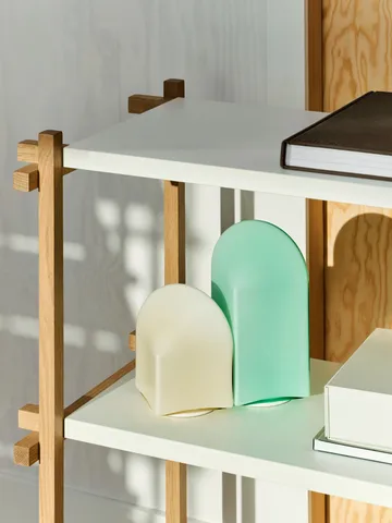 Woody Column hylde - Oak-almond white, low - HAY