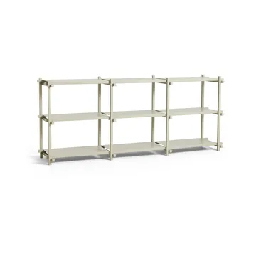 Woody hylde - Beech-smokey grey, low - HAY