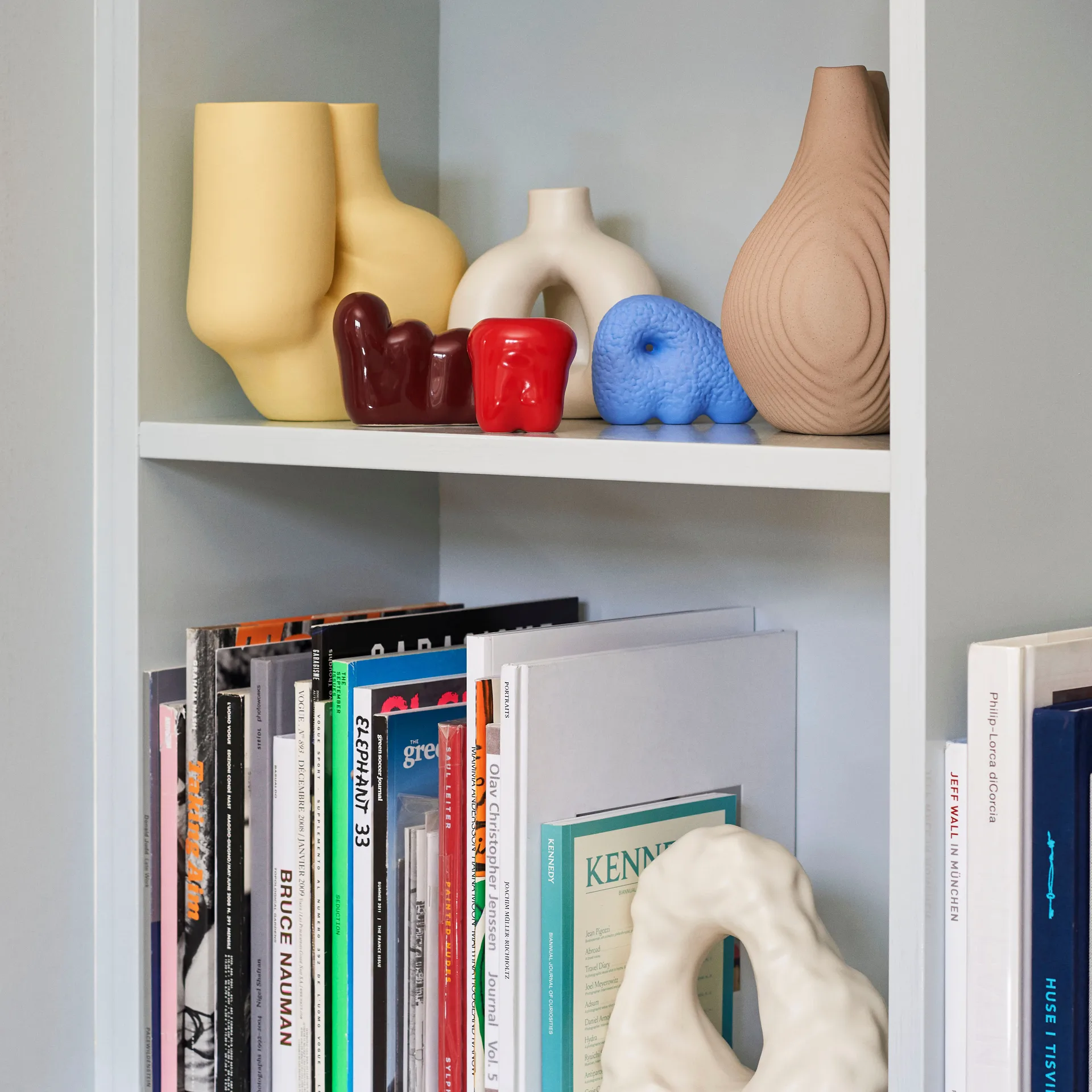 W&S Moguls skulptur, Burgundy HAY