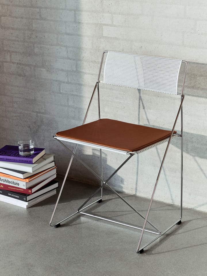 X-Line Indoor stolehynde, Cognac leather HAY