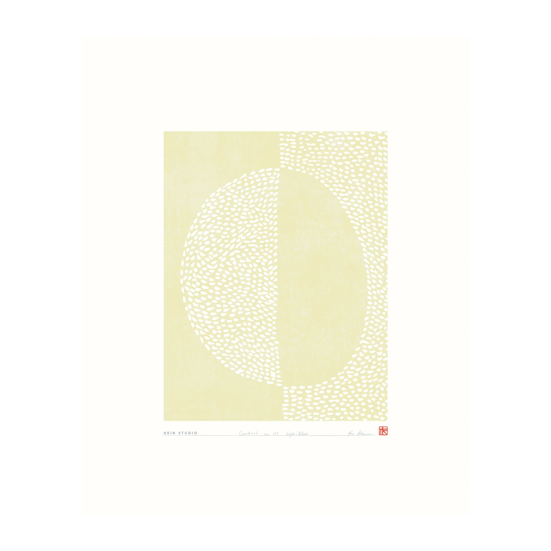 Contrast plakat 40x50 cm, No. 01 Hein Studio