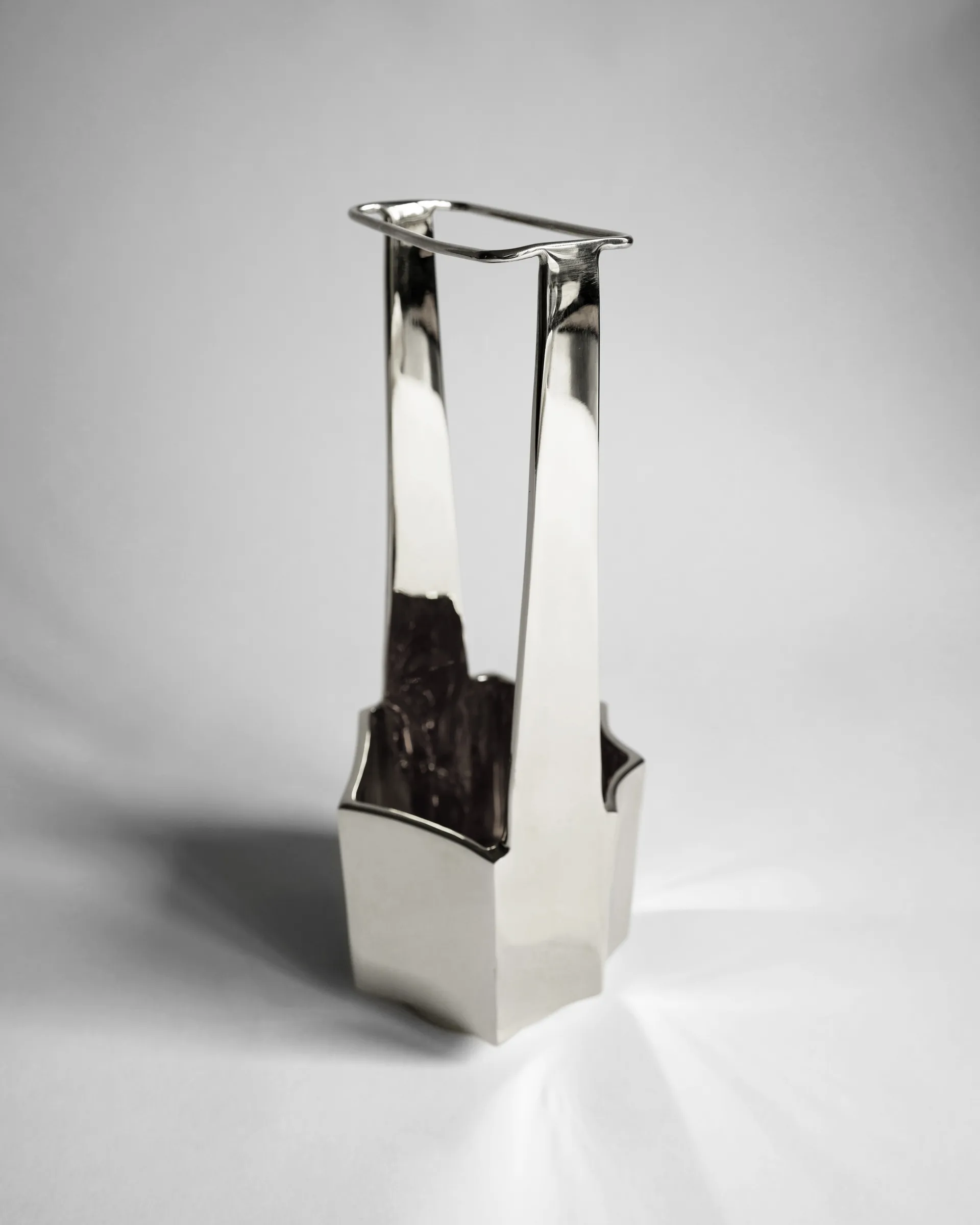 Ikebana vase 30 cm, Nikkel Hein Studio