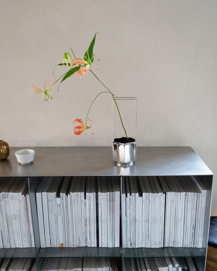 Ikebana vase 30 cm, Nikkel Hein Studio