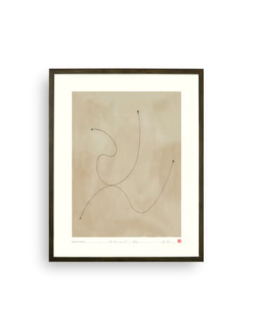 One Line plakat 40x50 cm - No. 05 - Hein Studio