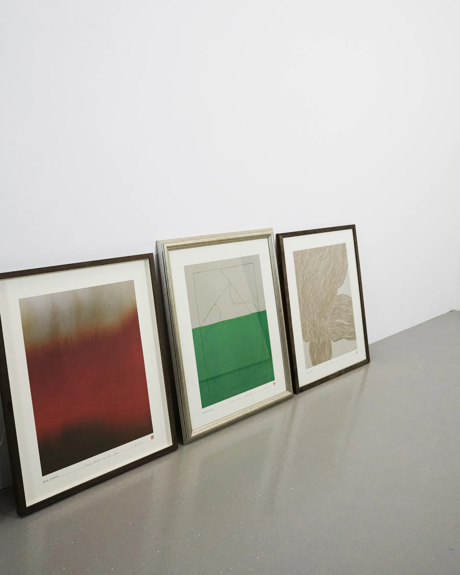 Orange Sunrise plakat 40x50 cm, No. 02 Hein Studio