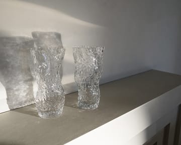 Ostrea Rock vase glas 30 cm - Clear - Hein Studio