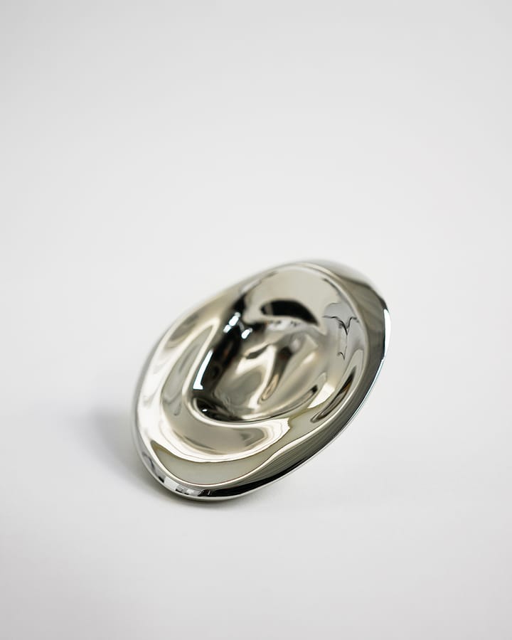 Ripple no. 02 stor knop - Chrome - Hein Studio