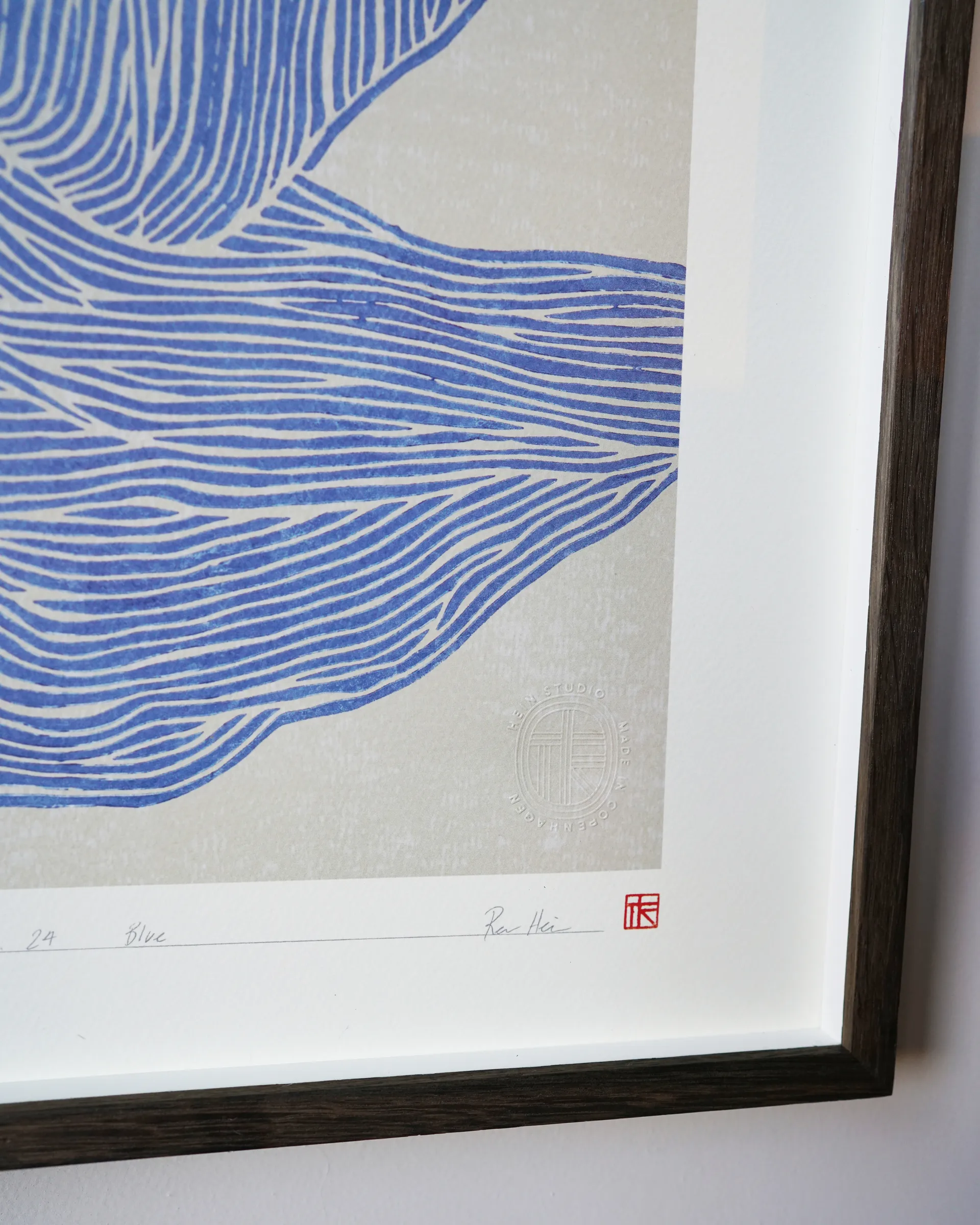 The Line plakat 40x50 cm, No. 24 Hein Studio