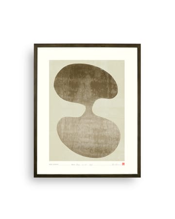Wood Study plakat 40x50 cm - No. 01 - Hein Studio