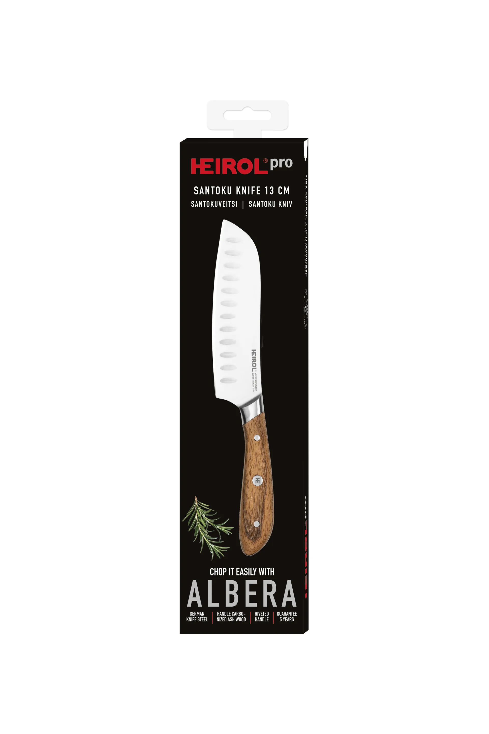 Heirol albera santokukniv, 13 cm Heirol