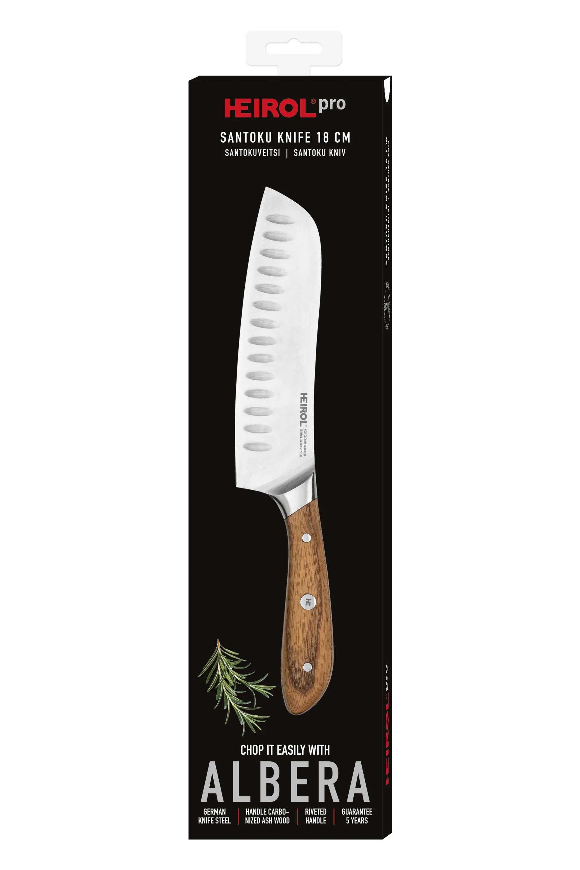 Heirol albera santokukniv, 18 cm Heirol