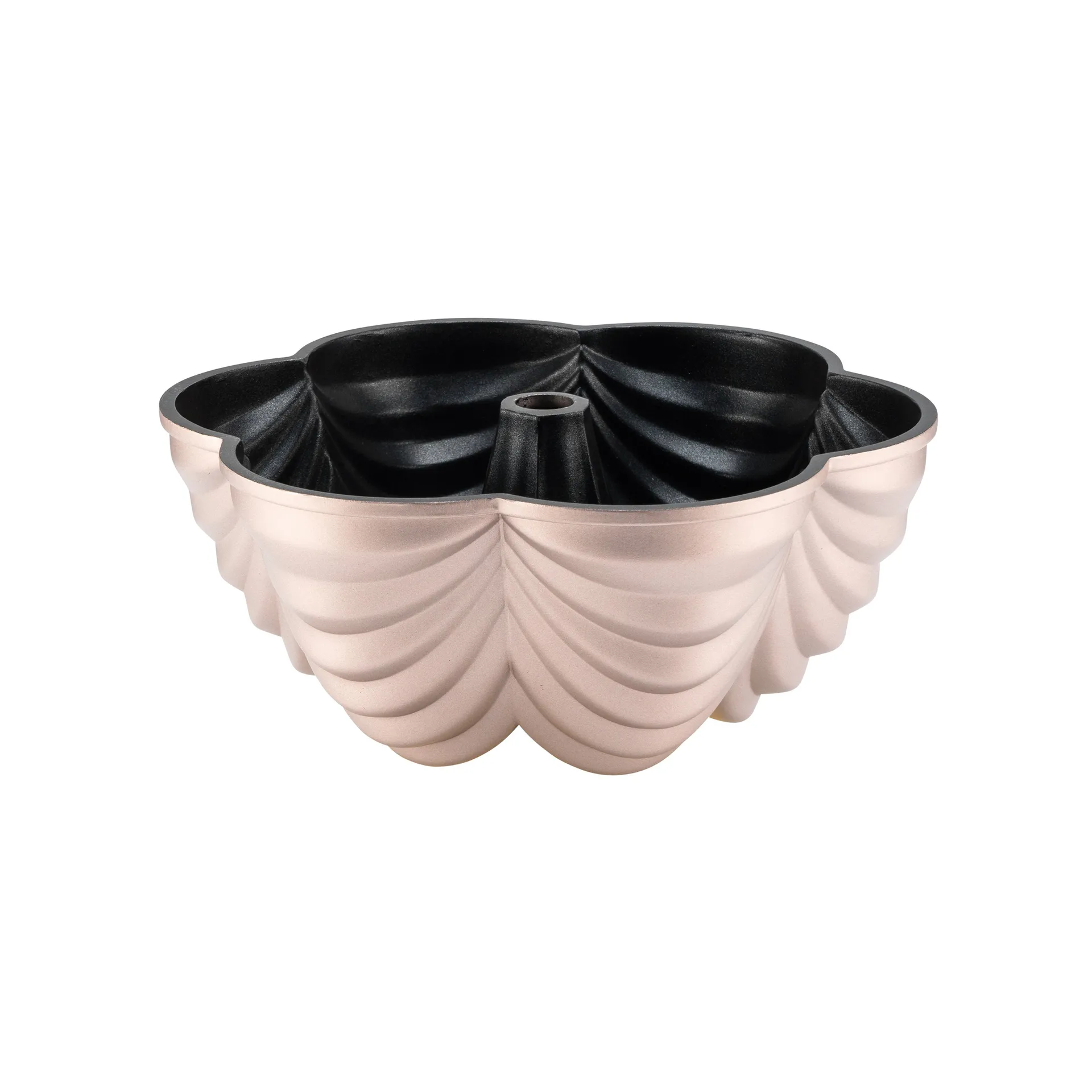 Heirol bageform i støbt aluminium, Rosenguld Heirol