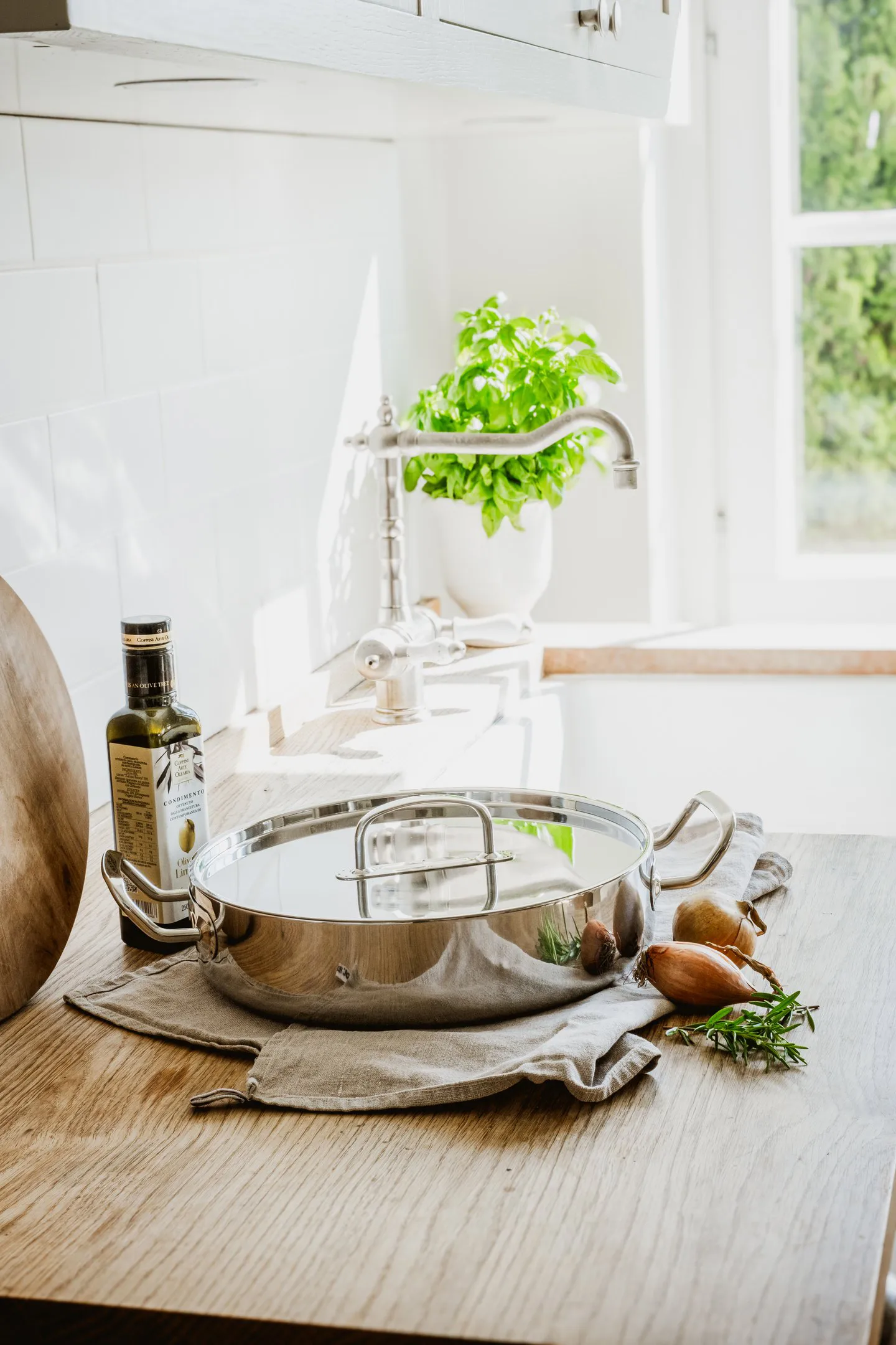 Heirol Cerasafe® Triply sautépande 4 liter, Rustfrit stål Heirol