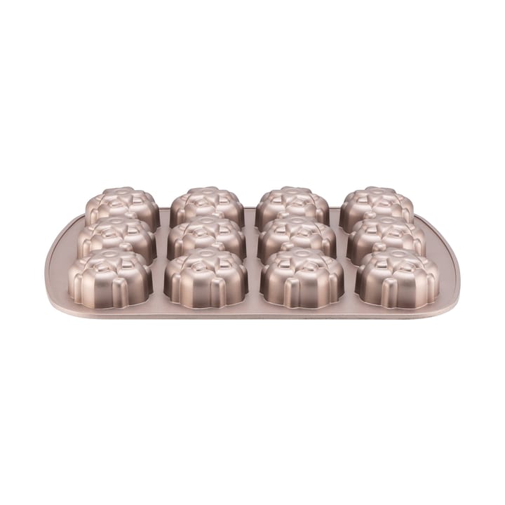 Heirol muffinsform 12 muffins - Rosenguld - Heirol