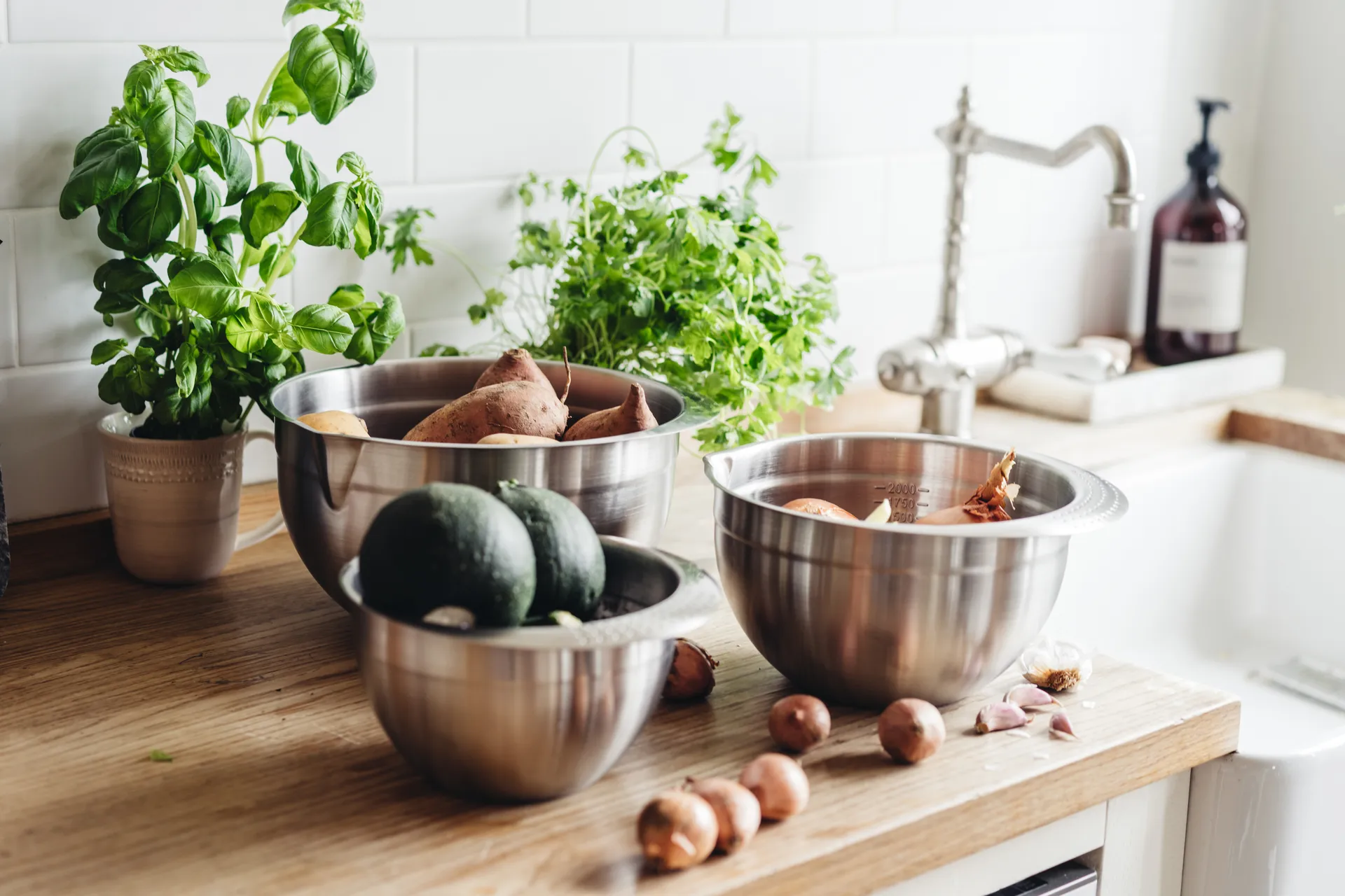 Heirol skål rustfrit stål, 4,8 L Heirol