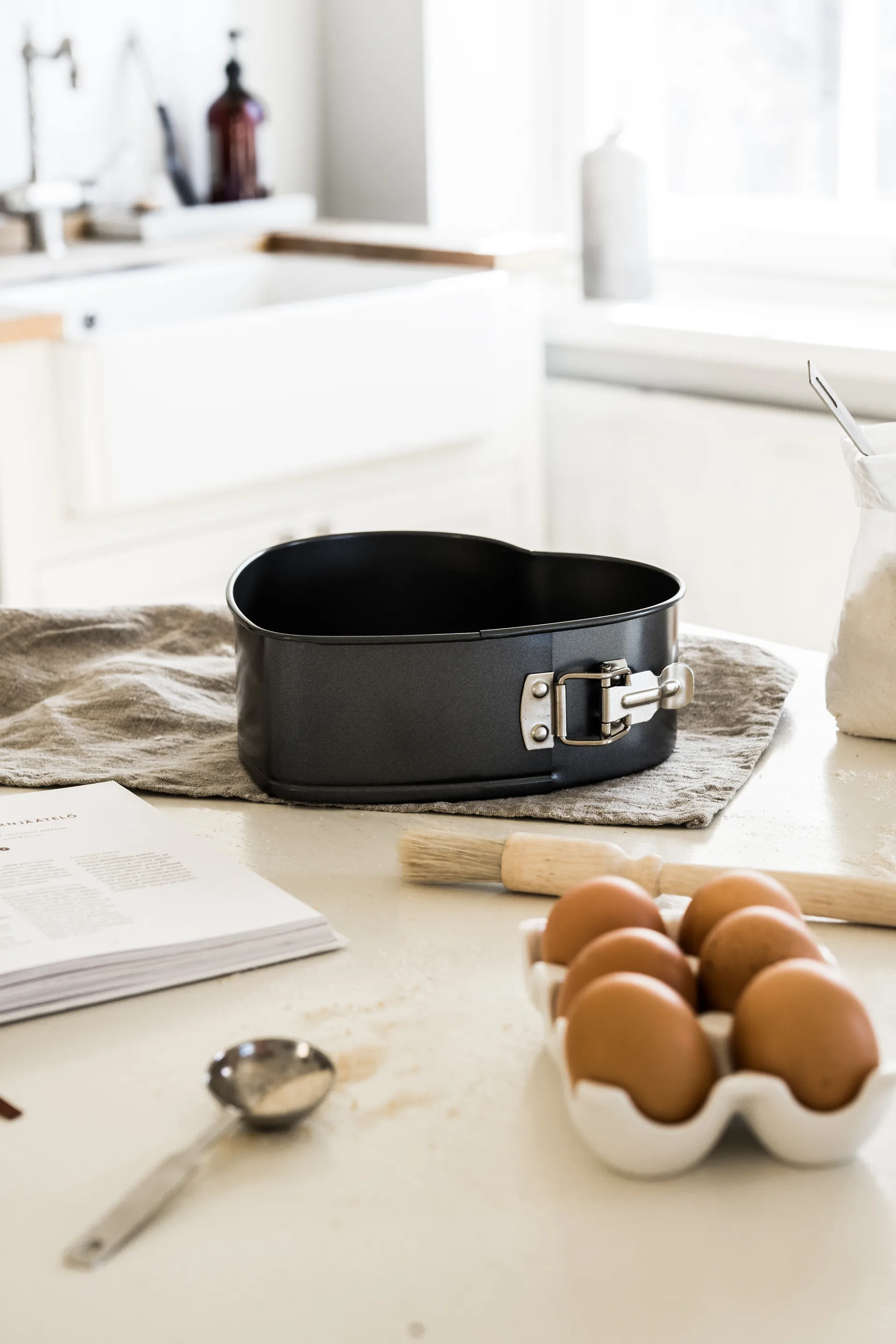 Heirol springform hjerte, Lille: 11 x 11 cm Heirol