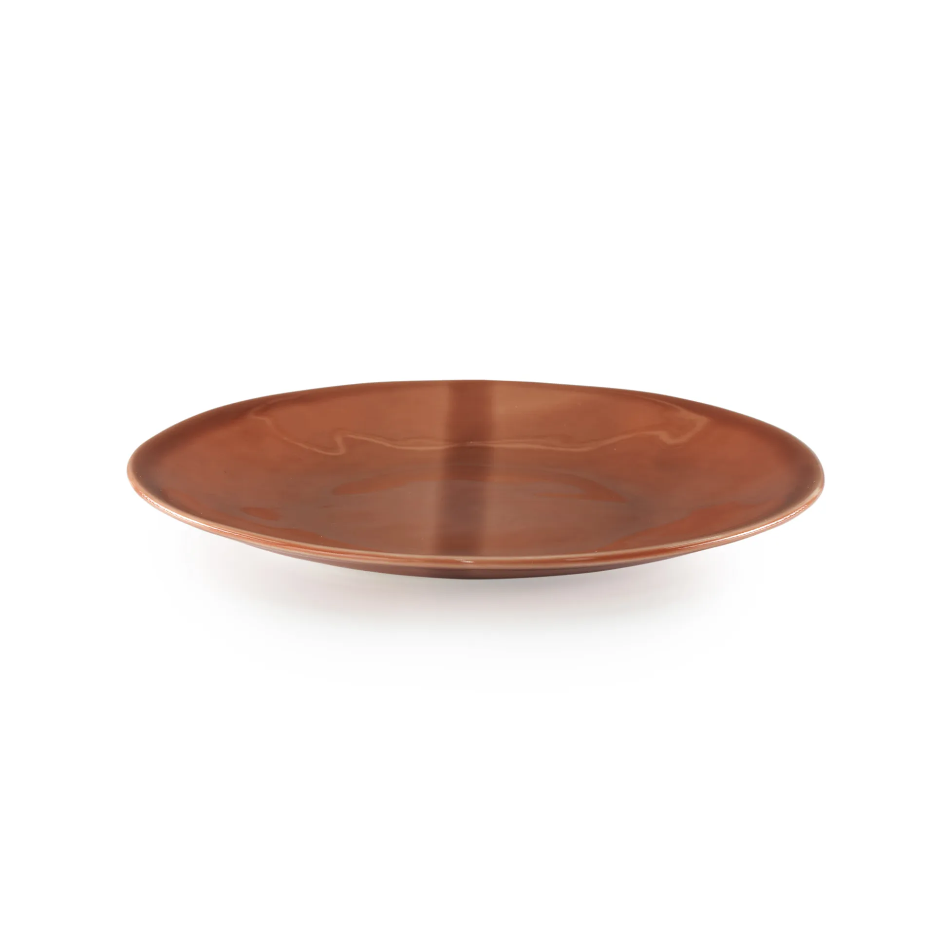 Heirol x Nosse Smooth tallerken Ø23 cm, Terracotta Heirol