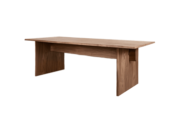 Bookmatch spisebord 220 cm - Valnød - Hem