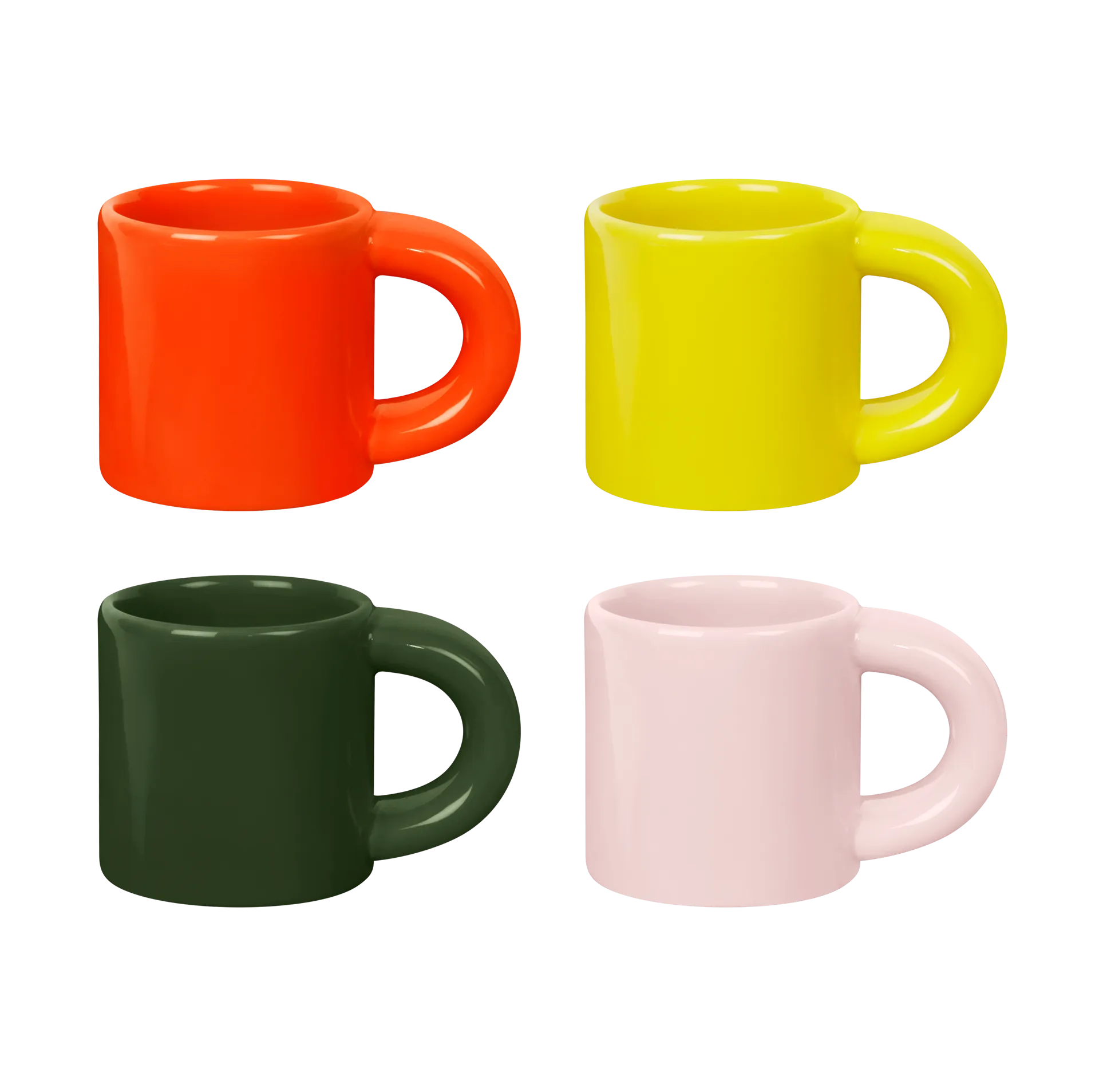 Bronto espressokop 10 cl 4-pak, Multi Hem