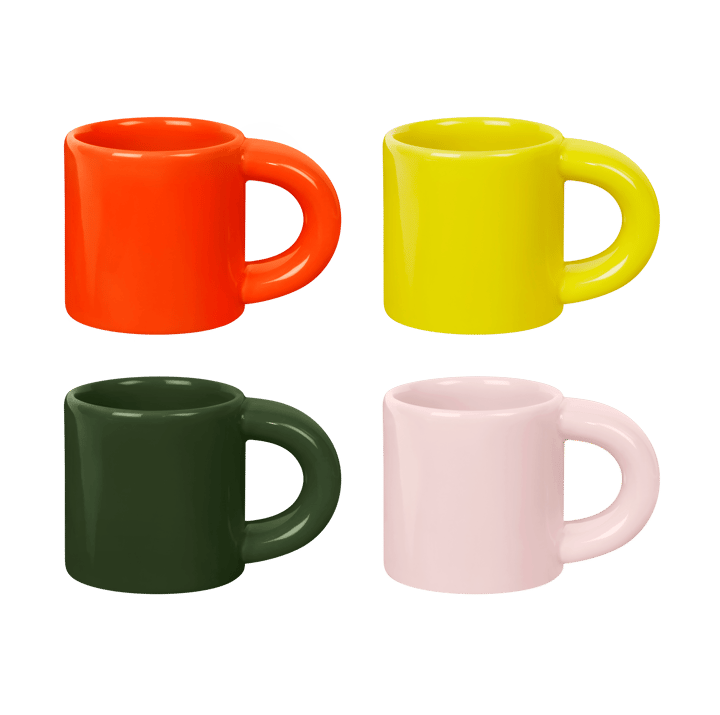 Bronto espressokop 10 cl 4-pak - Multi - Hem