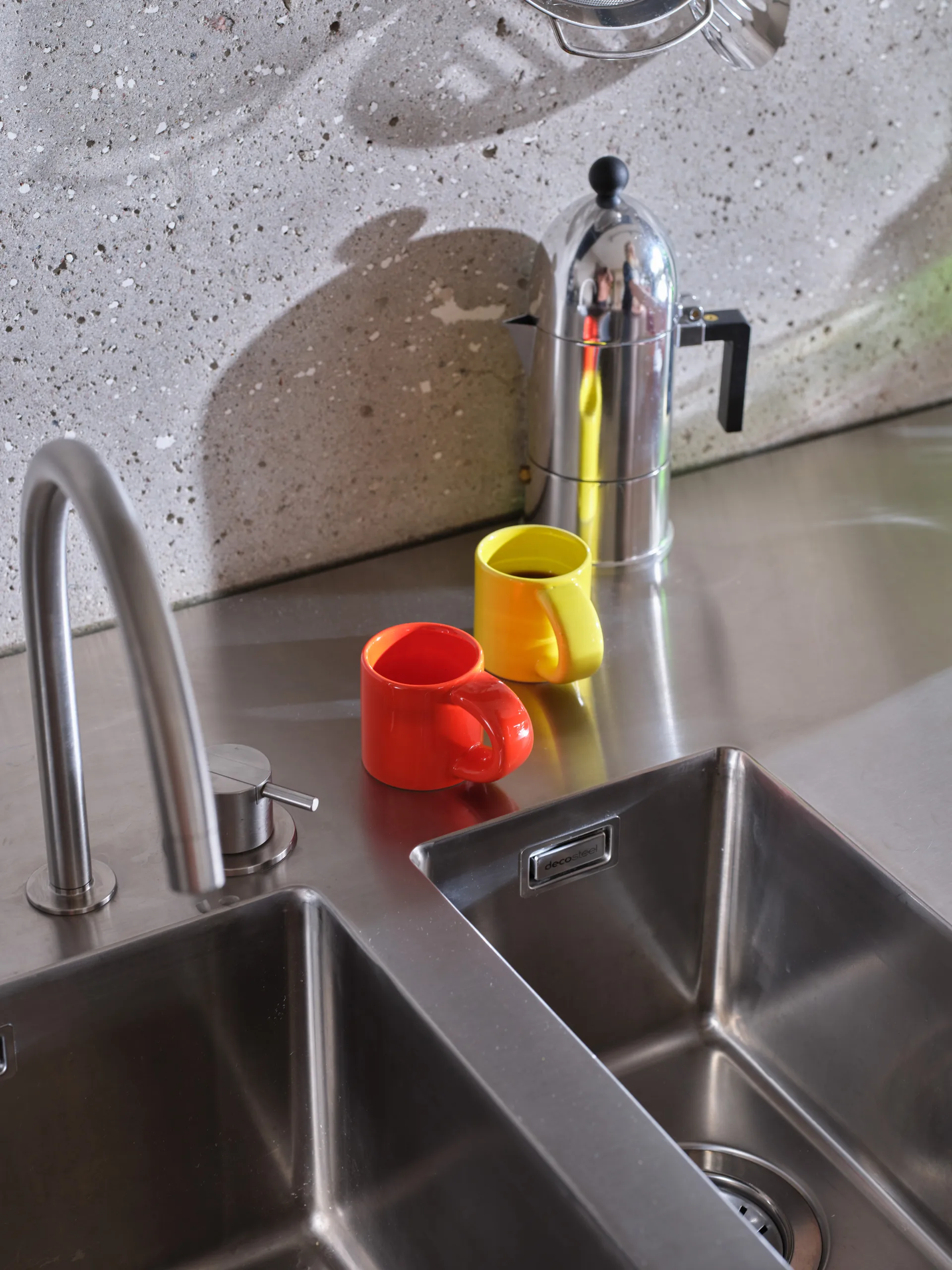 Bronto espressokop 10 cl 4-pak, Orange Hem