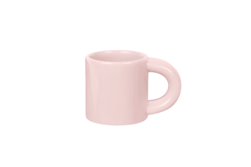 Bronto espressokop 10 cl 4-pak - Pink - Hem