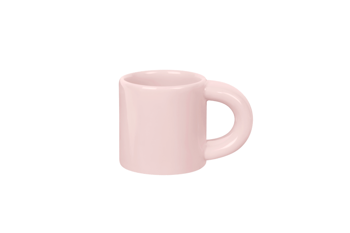 Bronto espressokop 10 cl 4-pak, Pink Hem