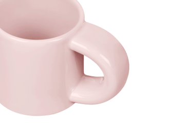 Bronto espressokop 10 cl 4-pak - Pink - Hem