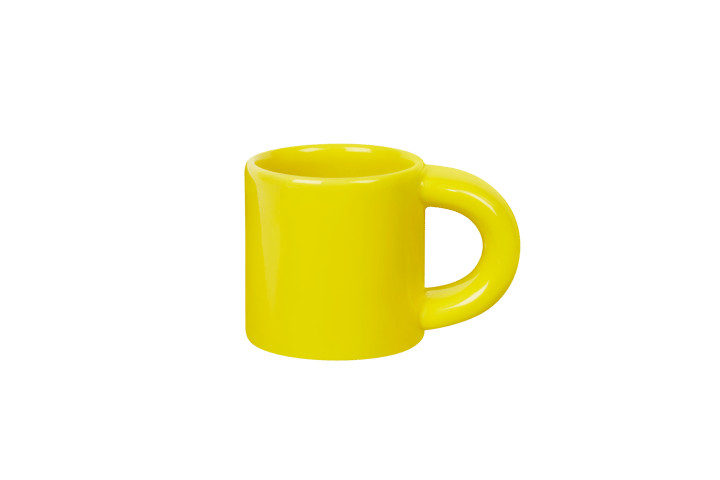 Bronto espressokop 10 cl 4-pak, Yellow Hem
