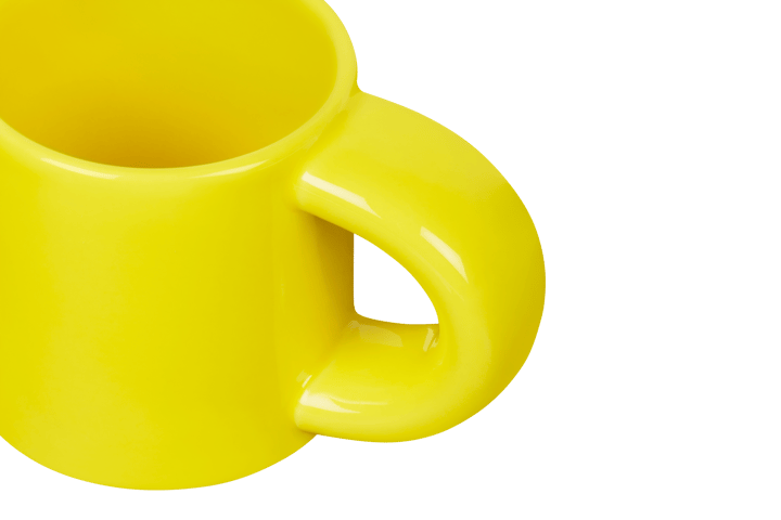 Bronto espressokop 10 cl 4-pak, Yellow Hem